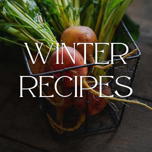 winter recipes cover image
